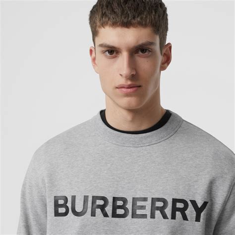 burberry men's gray horseferry sweatshirt|burberry her men's clothing.